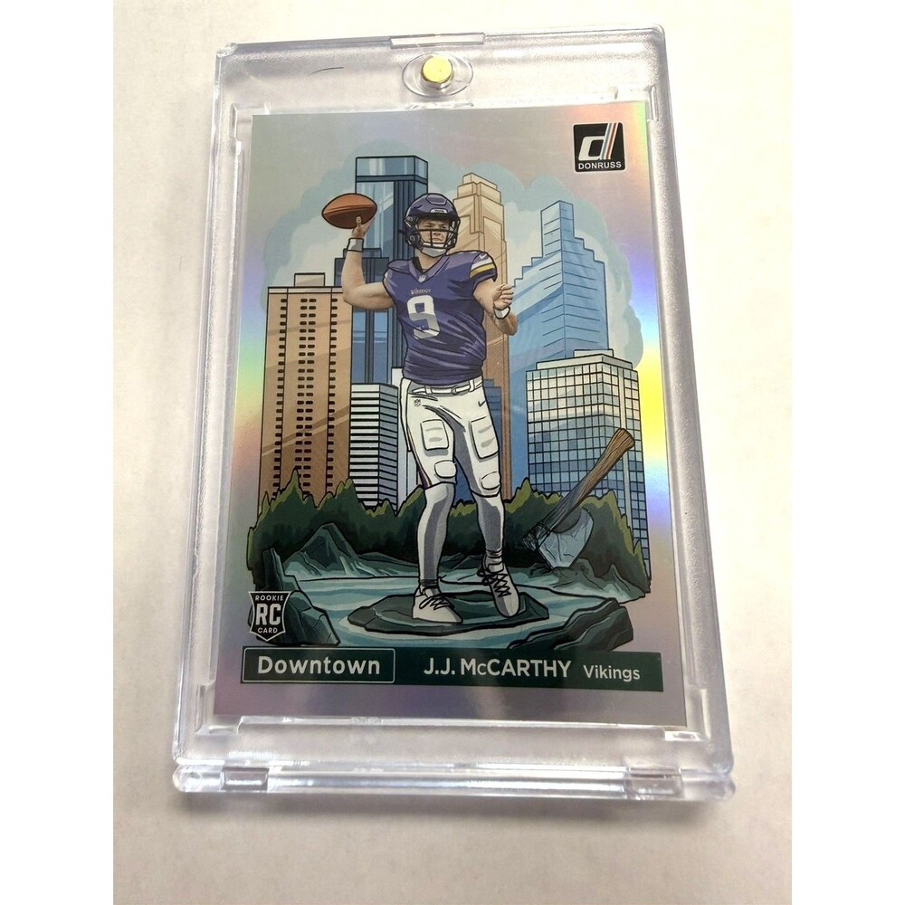 2024 Panini Donruss - Downtown! J.J. McCarthy #11 (RC)